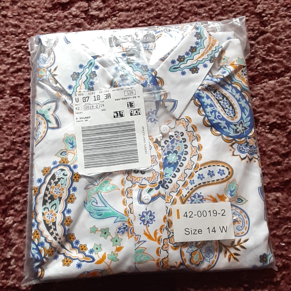 Jessica London long sleeve shirt